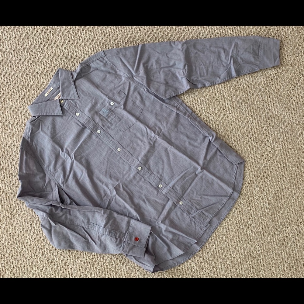 Original Penguin Munsing Wear Dress Shirt Sz LG